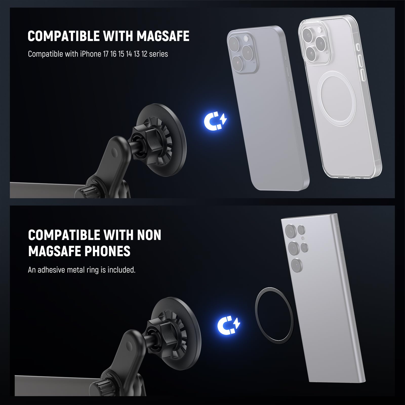 Amazon.com: NEEWER Entry Level Version Magnetic Phone Holder Mount